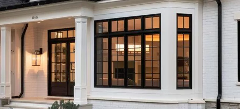 Black Windows For House in Menlo Park, CA