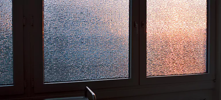 Frosted Glass Window Replacement in Menlo Park, CA
