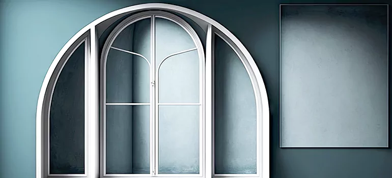 Quarter Arch Window Customization in Menlo Park, CA