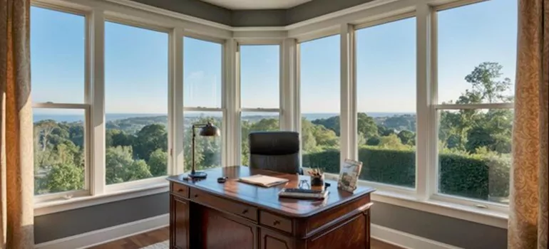 Residential Bow Window Installation in Menlo Park, CA