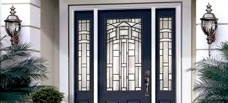 Craftsman Entry Door in Menlo Park, CA