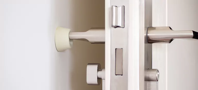 Half Moon Door Stop Installation in Menlo Park, CA