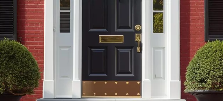 Commercial Door Kick Plate Installation in Menlo Park, CA