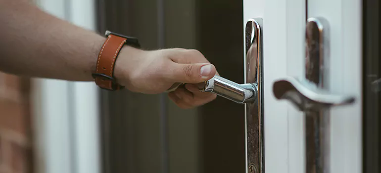 Lock Stile Activating Bracket in Menlo Park, CA