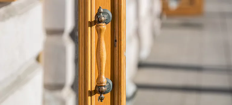 Wooden Pull Bar Installation in Menlo Park, CA