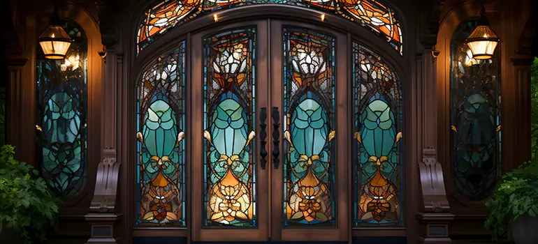 Wrought Iron Storm Door in Menlo Park, CA